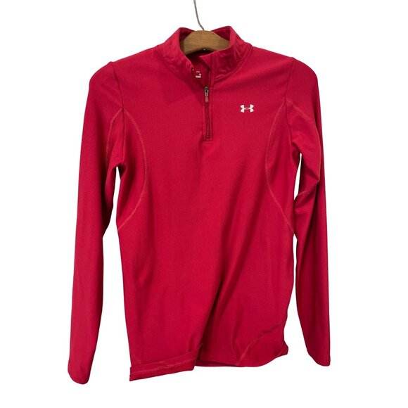 Under Armour ColdGear Pullover Size Small Quarter Zip Long Sleeve Athleisure - Picture 1 of 7